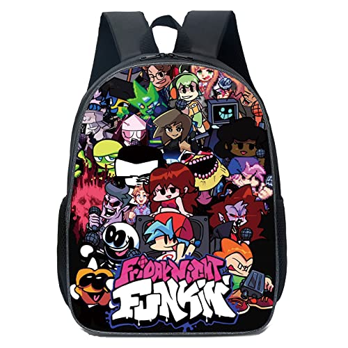 ZUOLAER Mochila Infantil Mochila Escolar Friday Night Funkin' para Niños y Niñas Unisex Ultraligera de Gran Capacidad para Niños de Escuela Primaria Cover