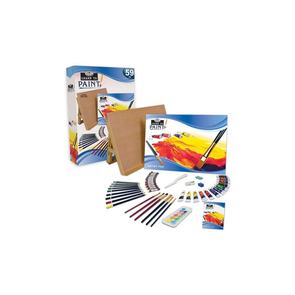 Royal & Langnickel 59Stück Malen lernen komplett Künstler Kit & Staffelei