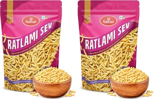 Image of Haldiram's Nagpur Ratlami Sev, 200g (Pack of 2)