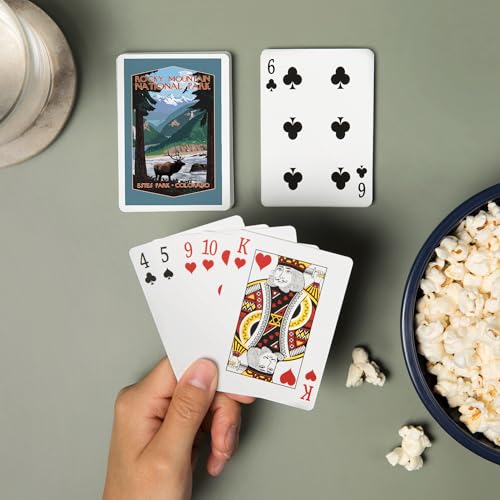 Lantern Press baraja de poker con 52 cartas para adultos miniatura 2