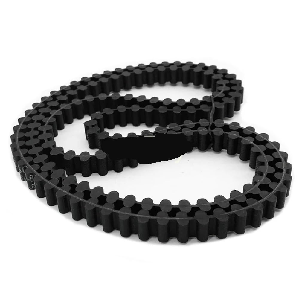 Perímetro de correa síncrona goma dentada doble cara DA5M = 1400-3470mm ancho paso 10mm sincronización 5mm 1 Uds(DA 5M-2350mm)
