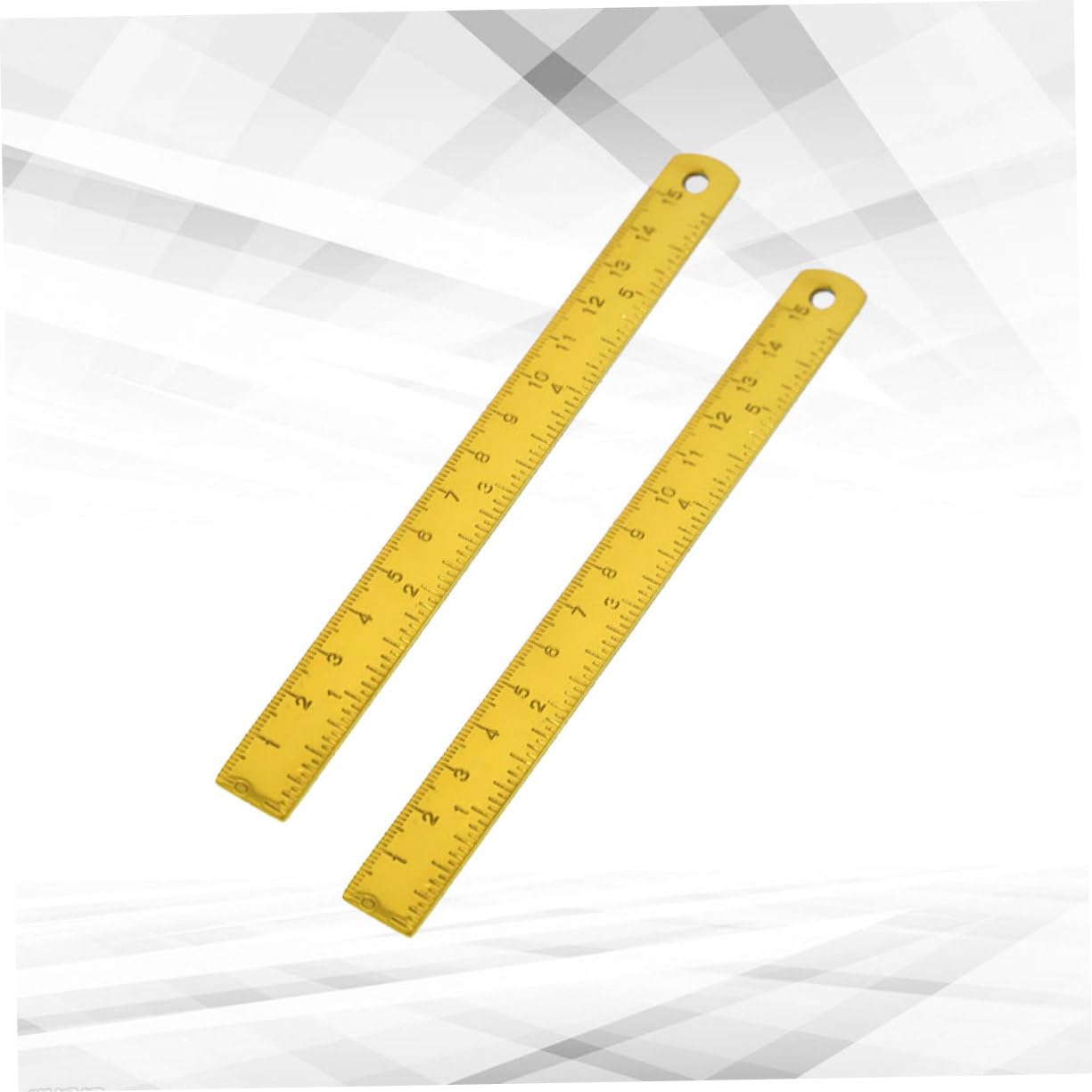 Metal Ruler Per 16 Precise Scale Metal Ruler 2-Pack Stainless Steel Student Rulers – 16 ...