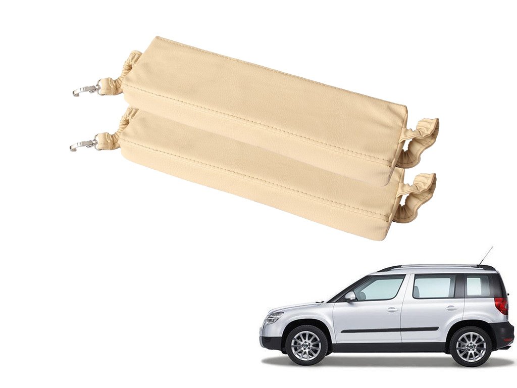 Kozdiko Beige Color Seat Gap Filler Set of 2 Pcs for Skoda Yeti-image-42