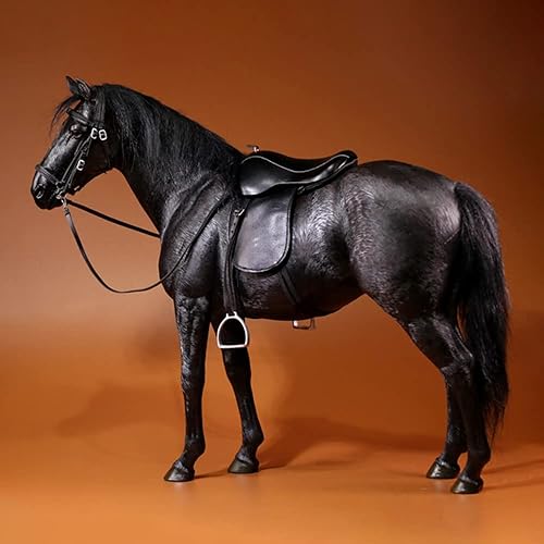 Miniatura 4 de MMOS X - Decoración de caballo de resina, decoración del hogar, estatuas de caballo para escritorios, poliresina duradera con detalles intrincados