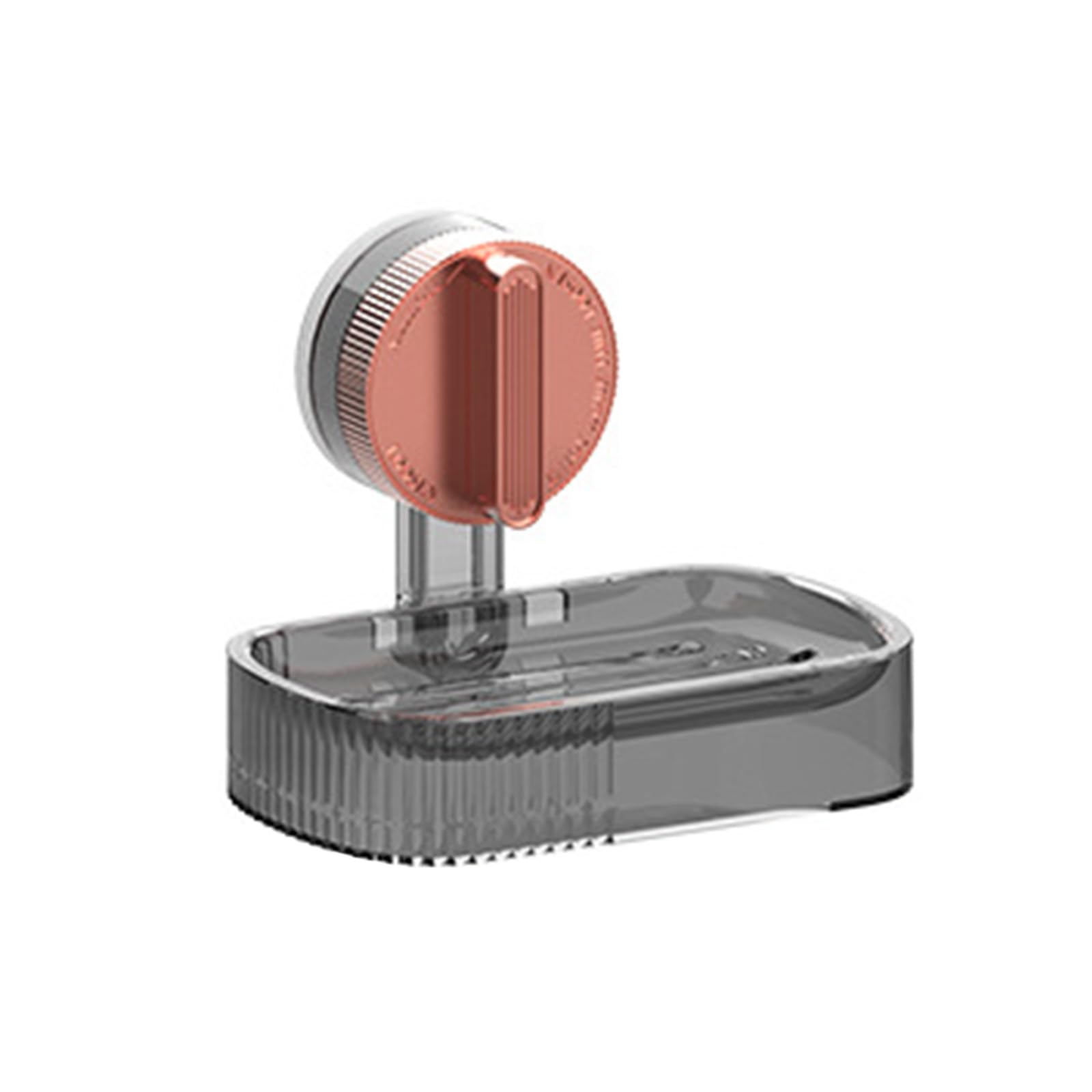 Tsophreniq Bathroom Strong Suction Cup Soap Soap Holder Not Required Drilling PET Box and Clean Bathroom Suction Cup Organizers