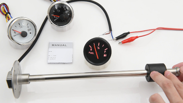 Indicatore Livello Carburante Digitale KAOLALI 52mm - Display LED, 0-190 Ohm, Per Auto, Moto, Barche - Foto 8