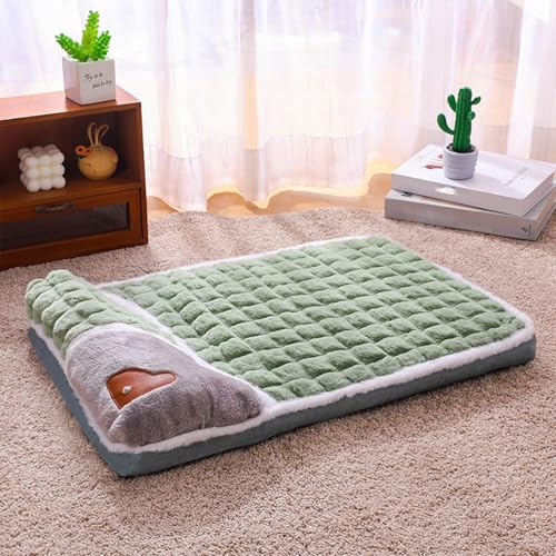 Coussin pour chat lavable en machine avec support dorsal ergonomique