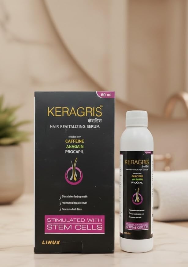 Kera-Gris Hair Revitalizing Serum 60ml Reduces Hair Fall, Controls Frizz & Adds Shine-picture-28