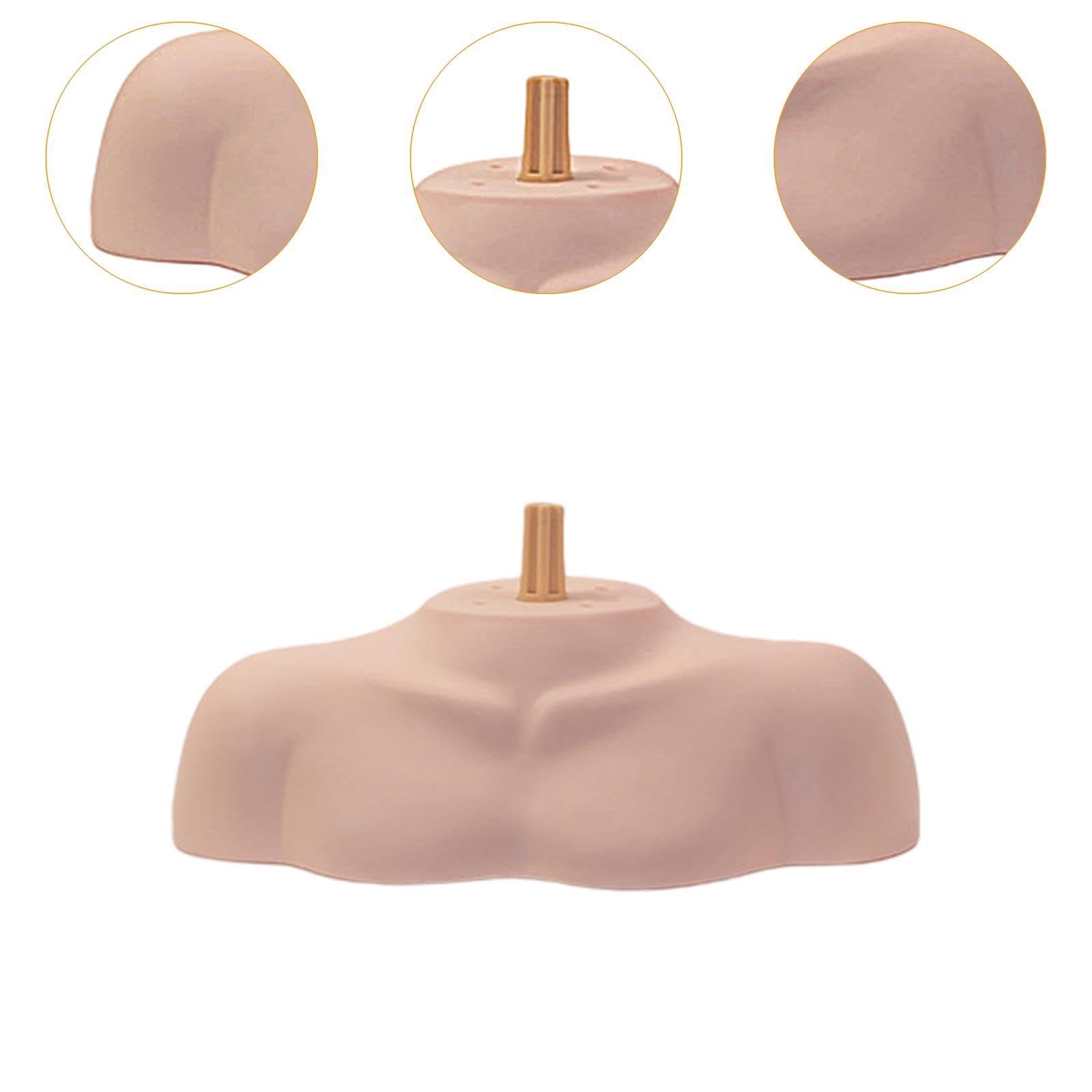 Supporto per testa di manichino, modello di spalla, manichino per cosmetologia, busto, spalla, per esercitarsi a casa, barbiere, parrucchiere, Asta Scanalata