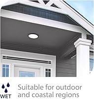 Vista 2 de WAC Lighting, Redondo LED Energy Star Montaje empotrado 3000K en negro