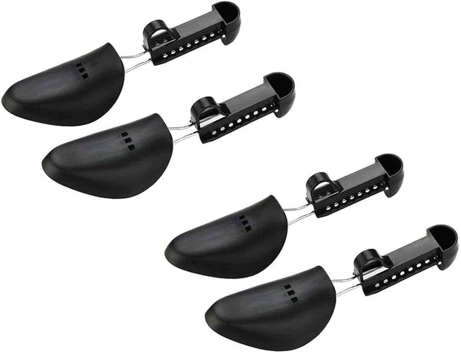 SHOESHINE Pairs Practical Adjustable Length Women Shoe Tree Stretcher Holder Shaper Support (Black) - 2 Pair (B0DJ14HRKN) Amazon Price History, Amazon Price Tracker