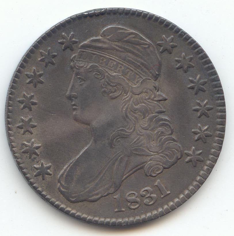 1831 Capped Bust Half Dollar Choice Extra Fine Details