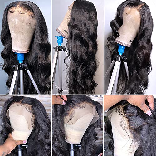 TESLAL 360 Wig Human Hair Full Lace Wigs Human Hair 180% density Body wave 360 wigs for women Pre Pl