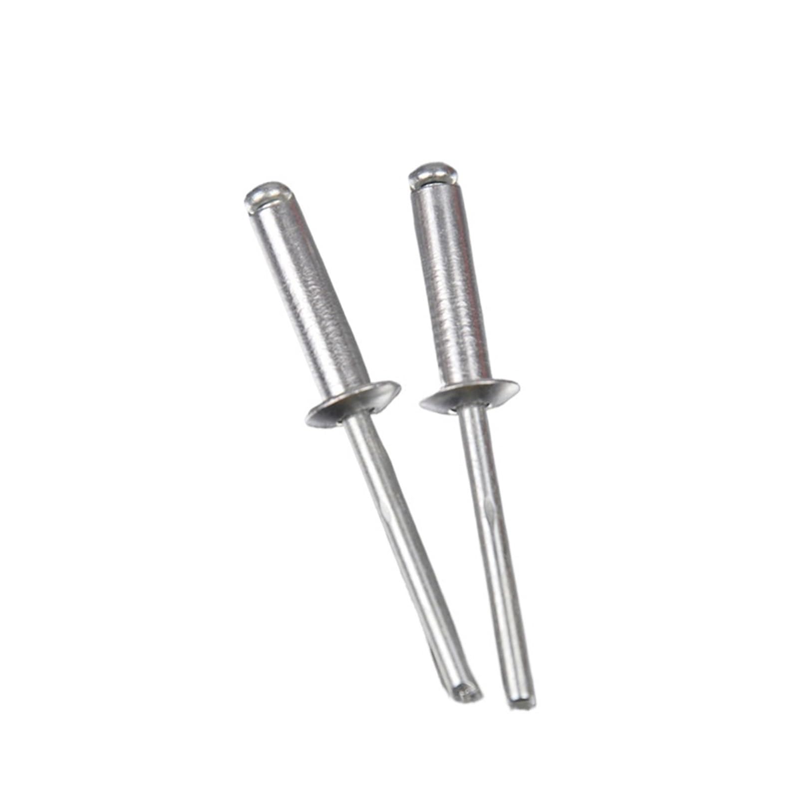 Rivetti ciechi, M3.2 Rivetti ciechi da 1/8 di pollice Elementi fissaggio aperti con testa a cupola in acciaio e alluminio(10mm,M3.2 30Pcs)