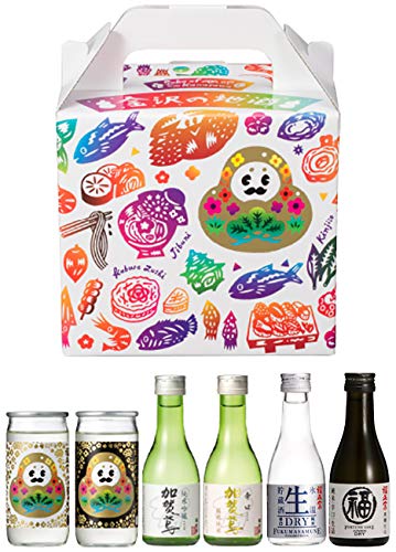 Amazon.co.jp: 福光屋 純米酒ひゃくまんBOX(金沢の純米酒6本飲み