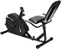 Bicicleta Ergométrica Magnética Horizontal Black Edition H Dream Fitness