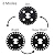 Patio Umbrella Light 3 Lighting Modes Cordless 28 LED Lights at 200 lux- 4 x AA Battery Operated for Patio Umbrellas, Camping Tents or Outdoor Use Forlivese