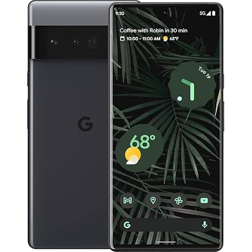 Google Pixel 6 Pro: Verizon Only - 512GB Storage - Stormy Black (Renewed)