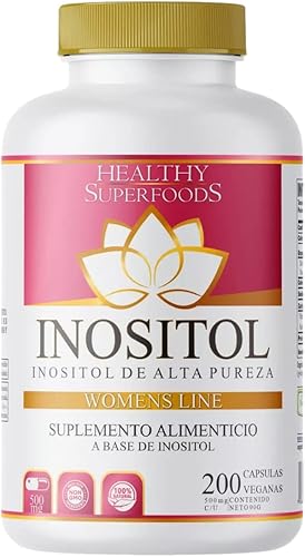 Inositol Pure 200 Capsules of 500mg Premium 200 Services