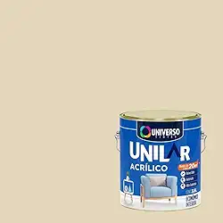Tinta Acrílica Antimofo Unilar 3,6l Escolha sua Cor (Areia)