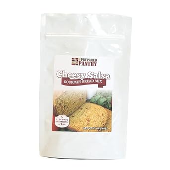 The Prepared Pantry Cheesy Salsa Bread Mix; Single Pack; For Bread Machine or Oven