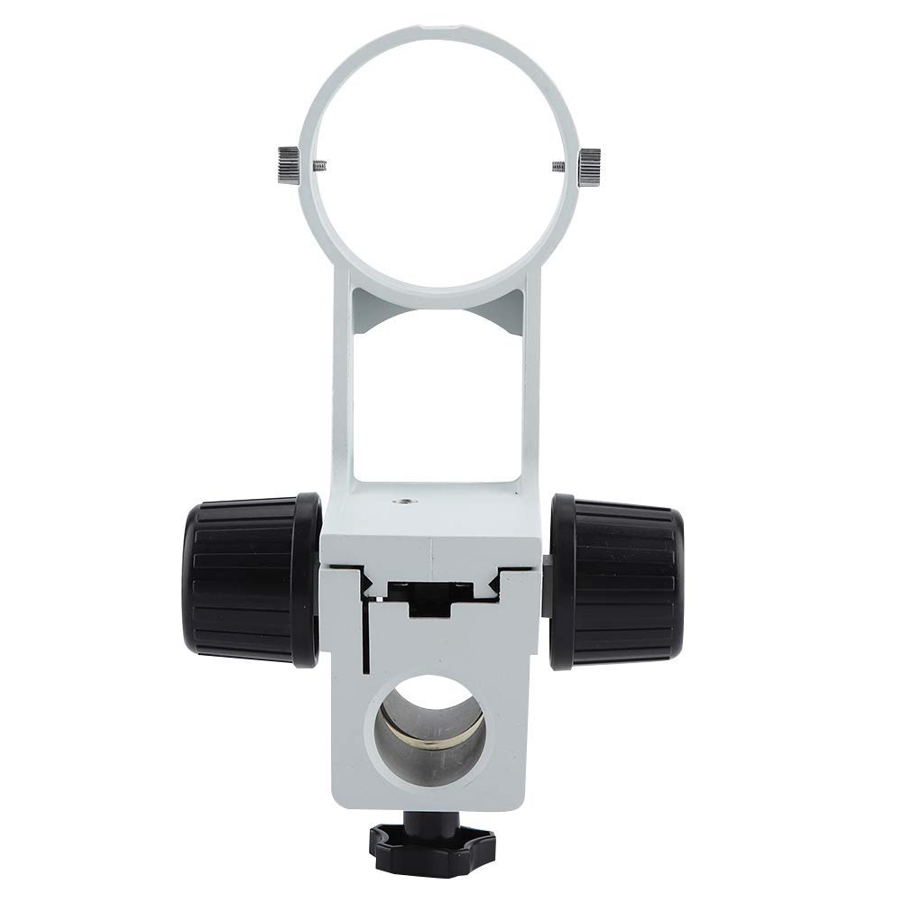 Staffa per microscopio stereo Diametro 76 mm Staffa di messa a fuoco Supporto di messa a fuoco Telaio Accessori per microscopio stereo con apertura corpo lente 76 mm 2, 99 pollici