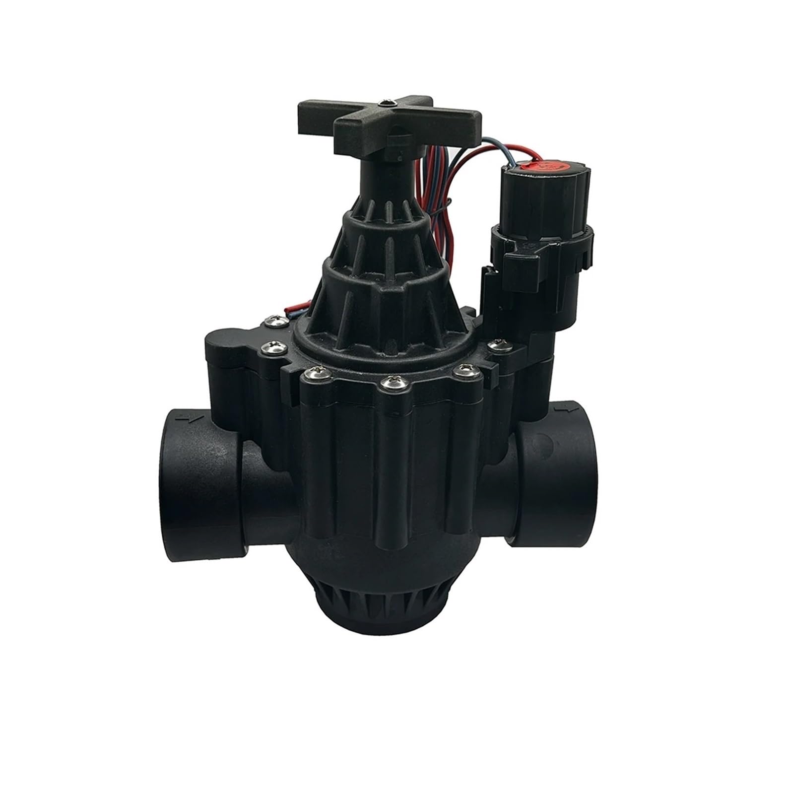 SBSSYVLMV 1-1/2" 2" inch Normally Closed Solenoid Valve Water 220V 12V 24V Nylon for Farm Garden Landscape Irrigation(24vdc)