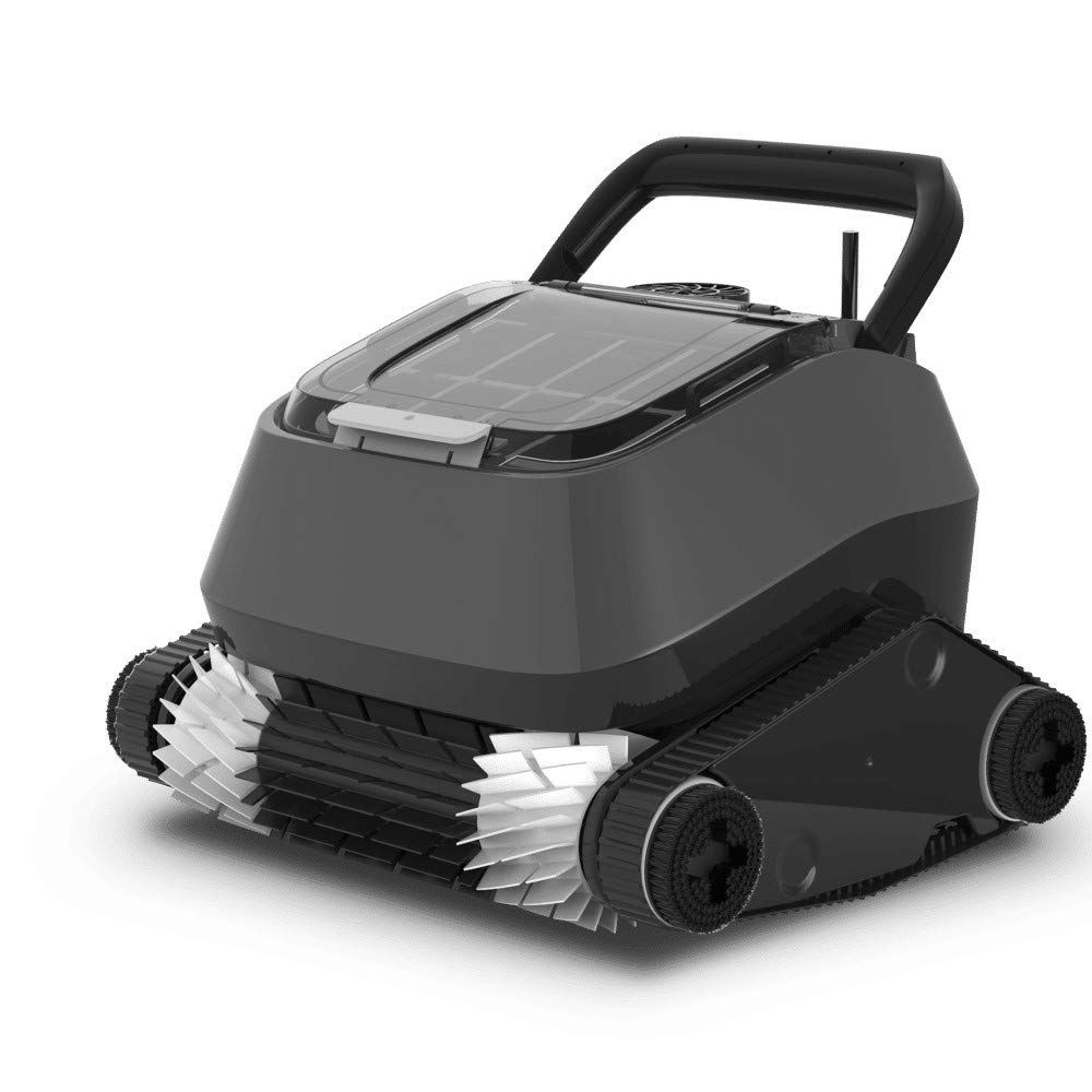 8STREME - Robot Piscine Électrique Fond et Parois 7320-V2 | Cycles de Nettoyage 1H ou 3H| Visualisation du Contenu du Panier | Faible Consommation Électrique | pour Piscines jusqu'à 11x5.50m