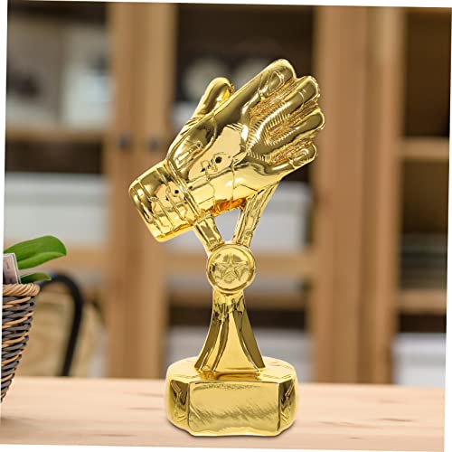 NOLITOY Luva Troféu Decoração De Mesa Decorações Memoriais Lembrança Presentes Futebol Goleiro Prese