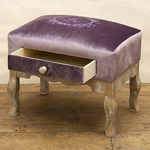 秋月貿易(Akizuki) Marvelous Drawer Stool (A-Purple)