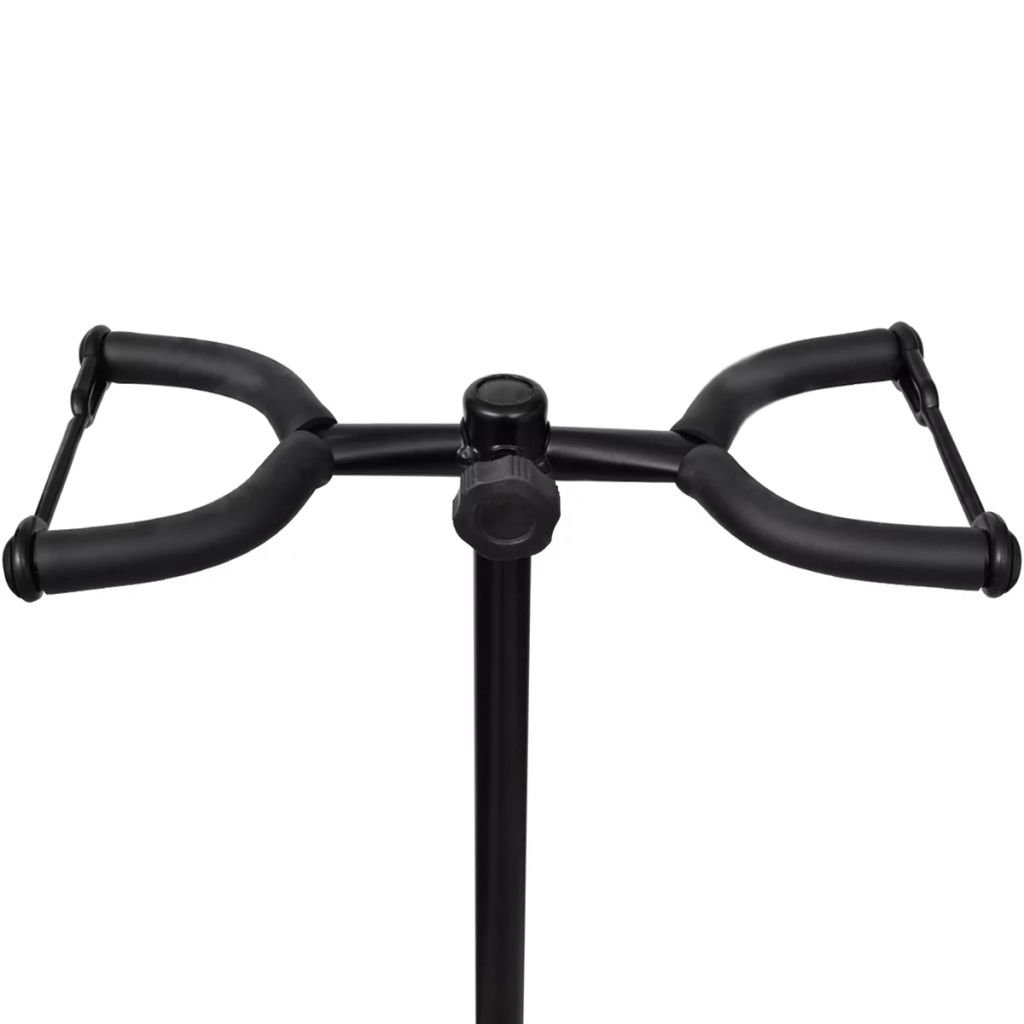Brokky Postazione per Chitarra Regolabile e Pieghevole|Supporto per Chitarra da Terra Strumenti Stand per Chitarra Universale per Chitarra Classica Acustica Elettrica Ukulele Appoggio Chitarra Pieghev