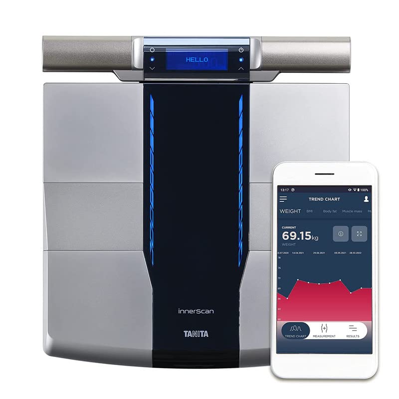Tanita Ultimate Segmental Body Composition Monitor with TANITA HealthPlanet app for Smartphones