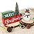 Christmas Decor Indoor, Wooden Christmas Signs with LED Lighted Christmas Tree & Snowman for Coffee Table, Tiered Tray, Shelf and Mantel - Christmas Decorations for Home/Holiday Decor