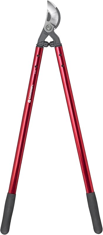 Herramientas Corona | Cortador de ramas de 32 pulgadas MAXFORGED Podadoras para huerto | Podadora de árboles corta ramas de hasta 2 ¼ pulgadas de diámetro | AL 8462, Rojo