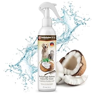 250 ml Kokos Fellpflege Hund & Katze. Entfilzungsspray, Welpen, Fell. Zubehör, Hundeparfüm, Accessoires, Katzenpflege, Hundebedarf