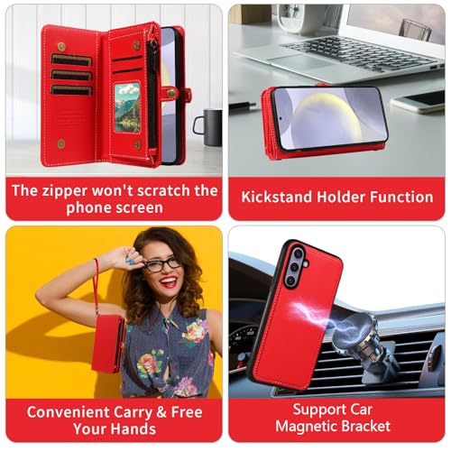 Coque Samsung S24 Plus rouge protection antichoc durable - 5