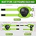 Kids Protective Gear Set Wemfg Knee Pads for Kids 3-8 Years Toddler Knee and Elbow Pads with Wrist Guards 3 in 1 for Skating Cycling Bike Rollerblading Scooter(Green)