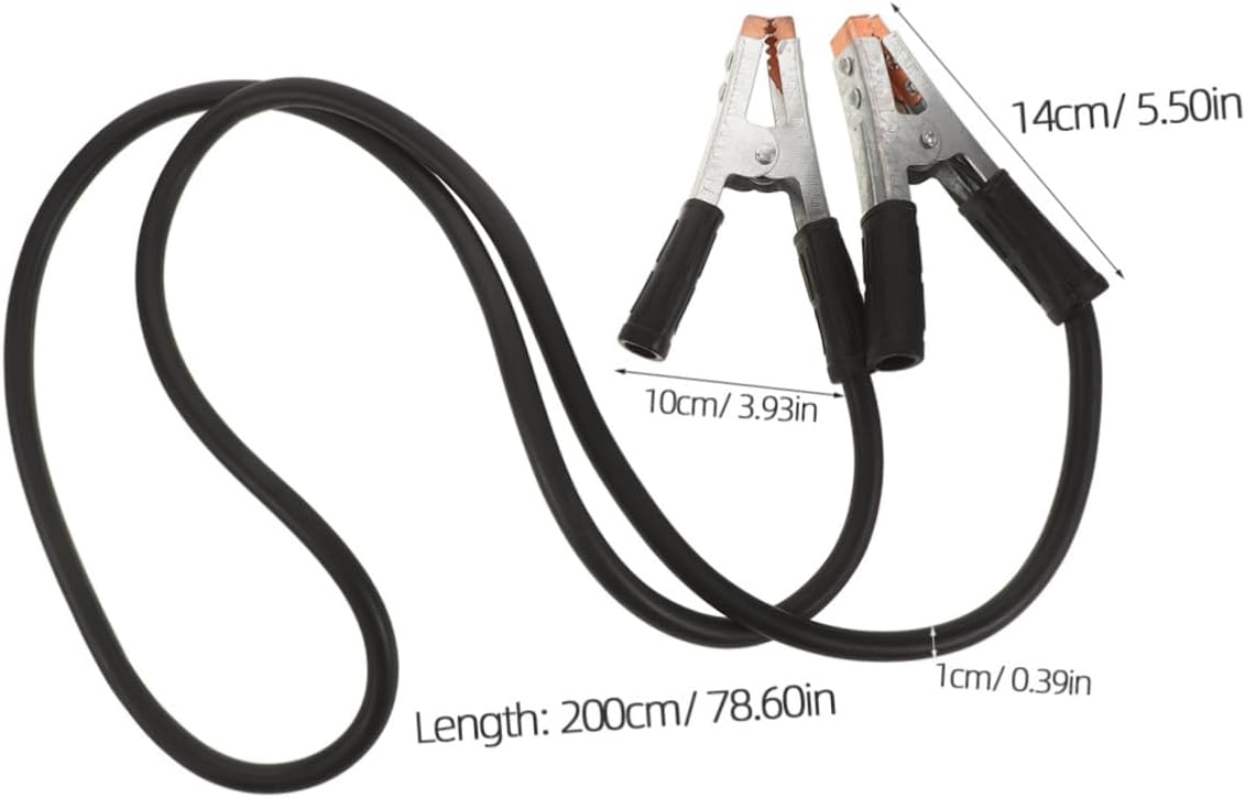 Unomor Take The Jumper Cables Flexible Automotive Battery Cable for Repair Quick Roadside Assistance