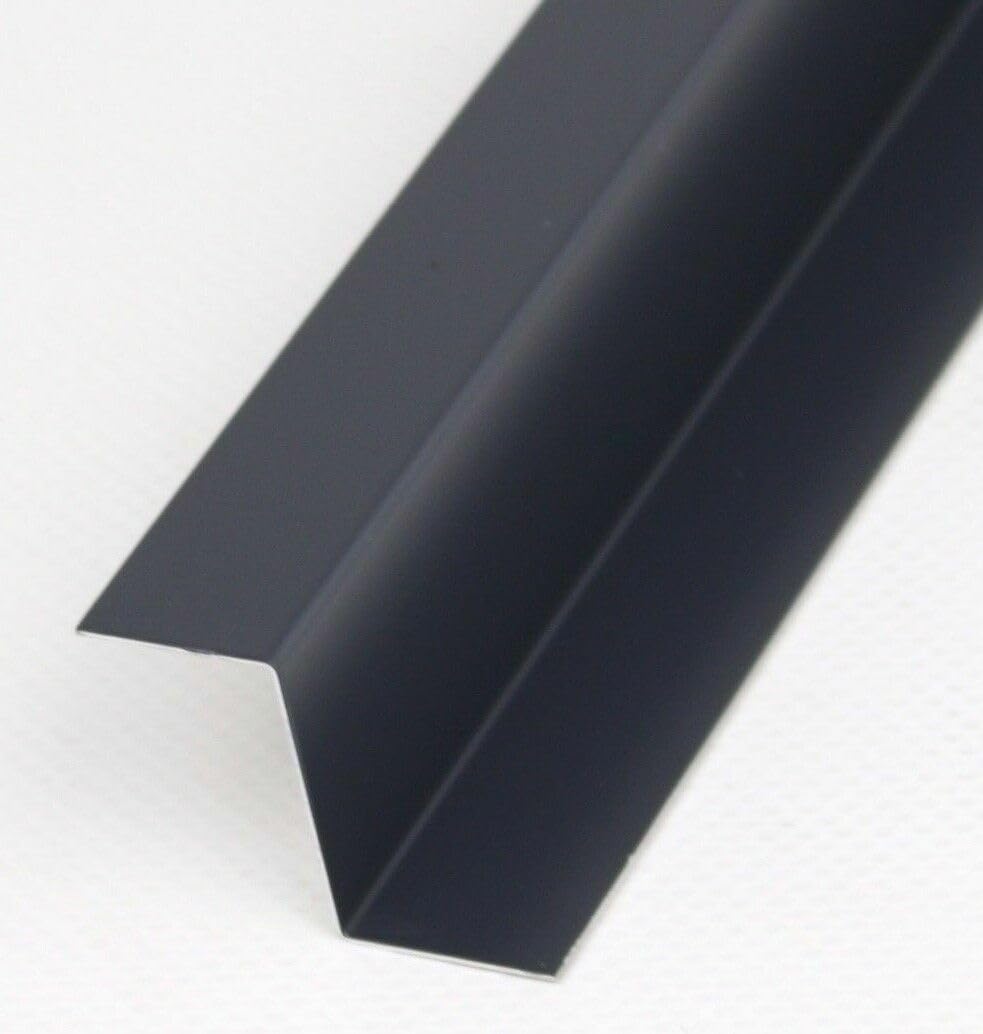 Profilo Alluminio 40x40 Profilo A Z In Alluminio 1mm - Lunghezza 2m, Finitura Bianco/argento RAL 9006 - Pellicola Protettiva Profili Alluminio Strutturali - Foto 11