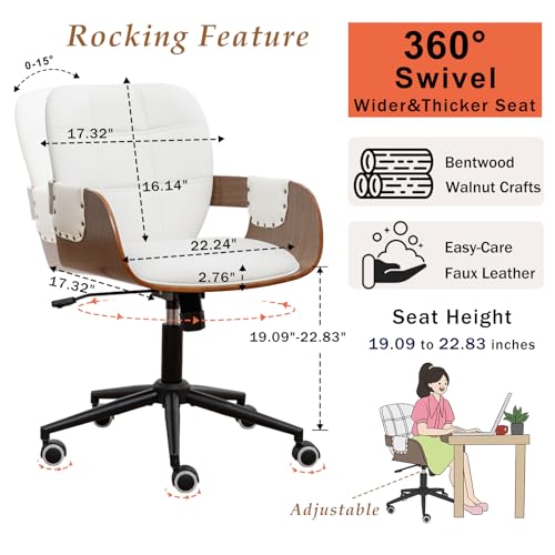 Luxury Leather Office Chair Ergonomic
