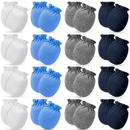 Image of ONESING Baby Mittens - Newborn Mittens No Scratch 0-6 Months Warm for Newborn Baby Boys & Girls