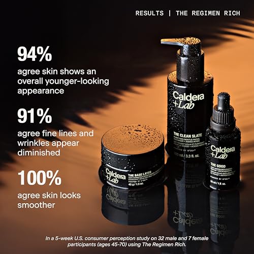 Image of Caldera + Lab The Regimen Rich | Men's Anti-Aging 3 Piece Skincare Routine