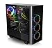 Thermaltake View 21 Dual Tempered Glass ATX Black Gaming Mid Tower Computer Case Chassis CA-1I3-00M1WN-00