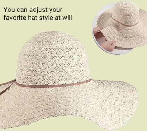 Sombrero de sol para mujer tipo bucket con amplia ala miniatura 7