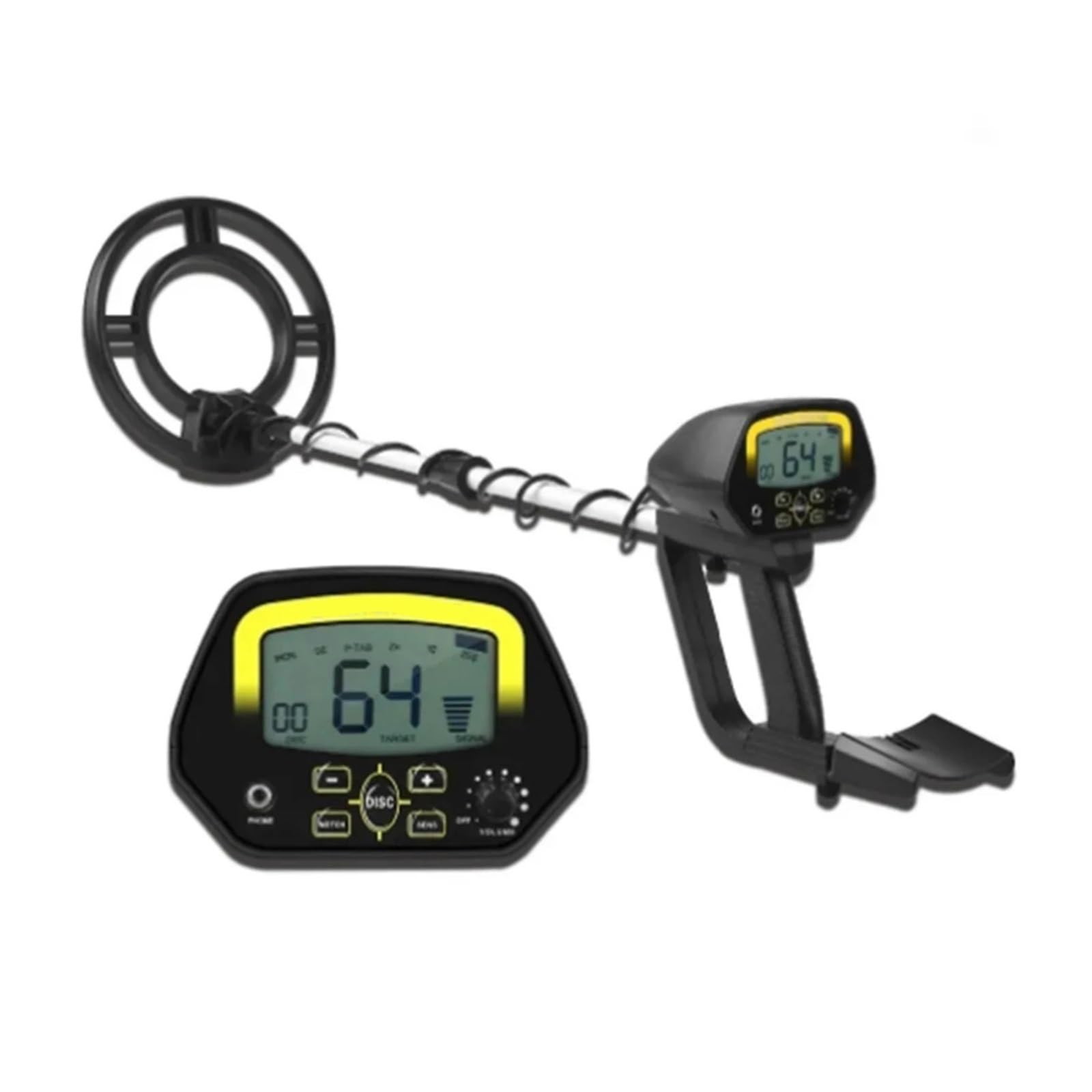 JKJZSALJ Md-4060 High Sensitivity Metal Detector Underground Gold Detectors Pinpointer Detecting Jewelry Treasure Finder High Accuracy