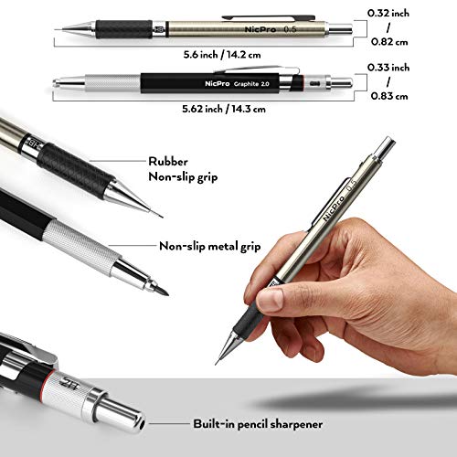 20 Best Metal Mechanical Pencils Of 2023(Reviews & Comparison) BDR