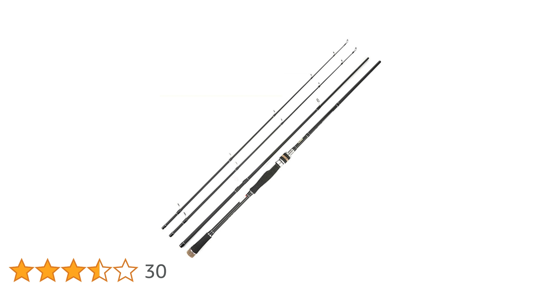 Amazon | MH/H調釣り竿 二つ穂先付き ルアーロッド 超硬フィッシング