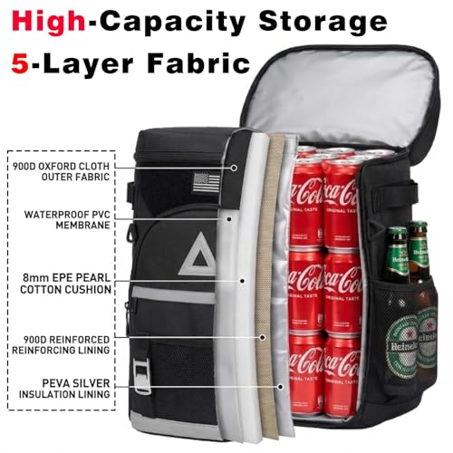 Bacgnyer Backpack Cooler Insulated Leakproof Waterproof 30L Cooler Bag - image 2