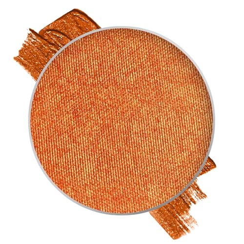 Image of Mehron Paradise FX Metallics - Metallic Orange 0.25 oz | Pro Water-Activated Shimmer Paint for Raves, Costumes, SFX, Halloween, Stage, Screen, Theater & Cosplay