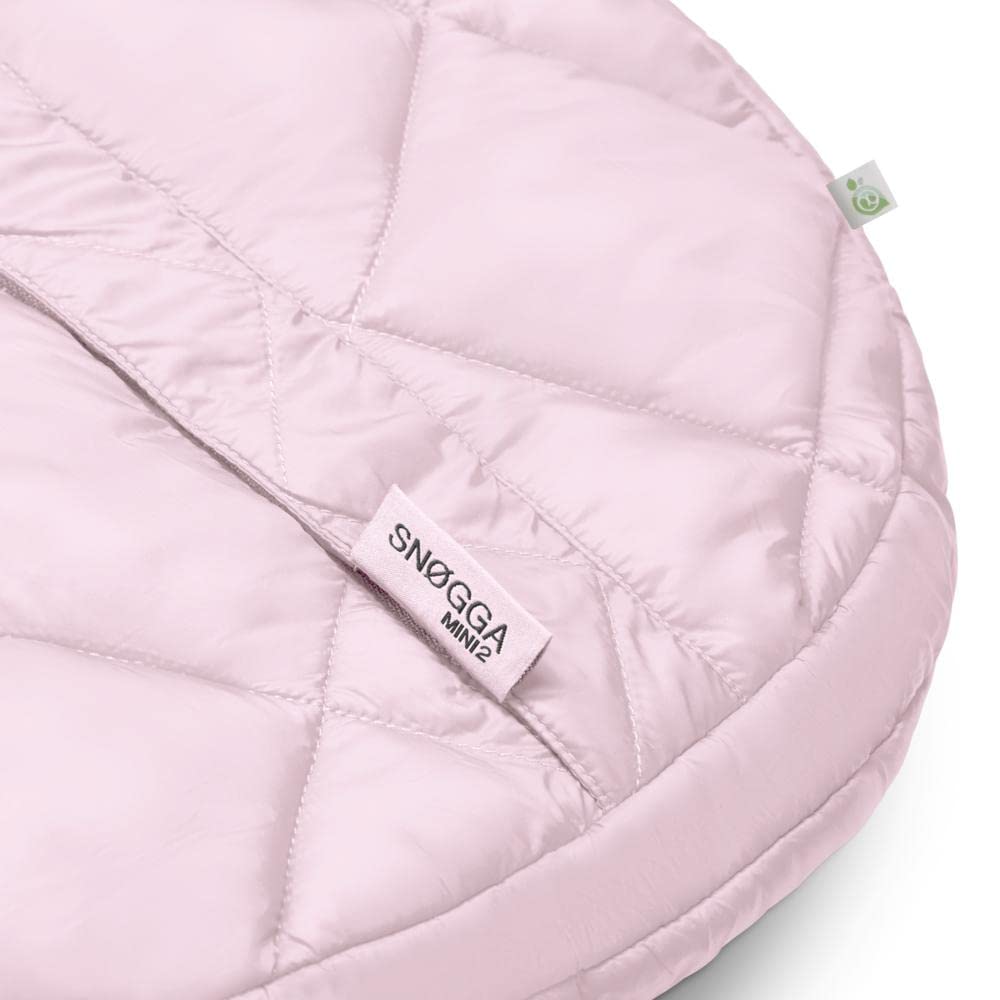 CYBEX Gold Chancelière Snøgga Mini 2, Pour Coques Bébé, de la Naissance à env. 24 mois, TOG 4, Powdery Pink